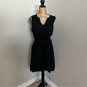 Elegant Black Sleeveless Dress